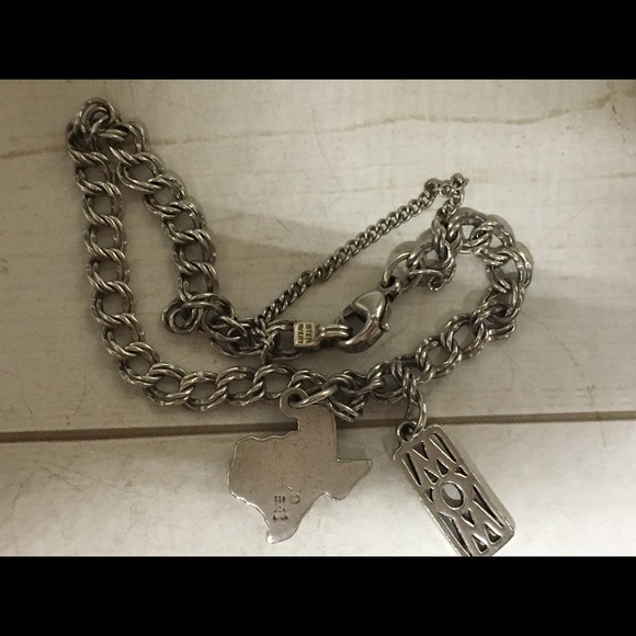 James Avery Bracelet w/two charms - Picture 2 of 3